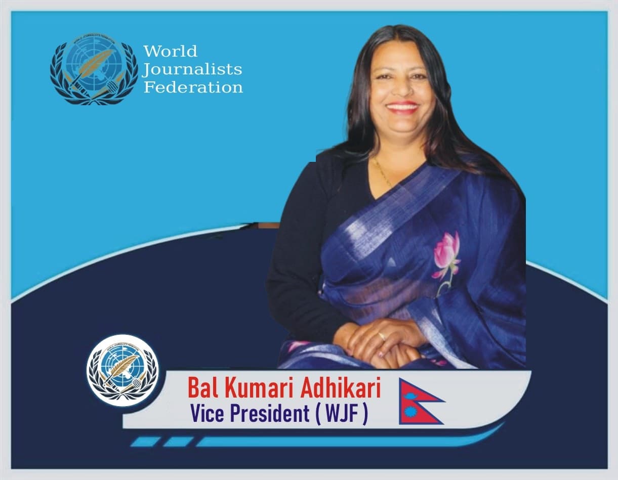 Bal Kumari Adhikari, Vice President (WJF)