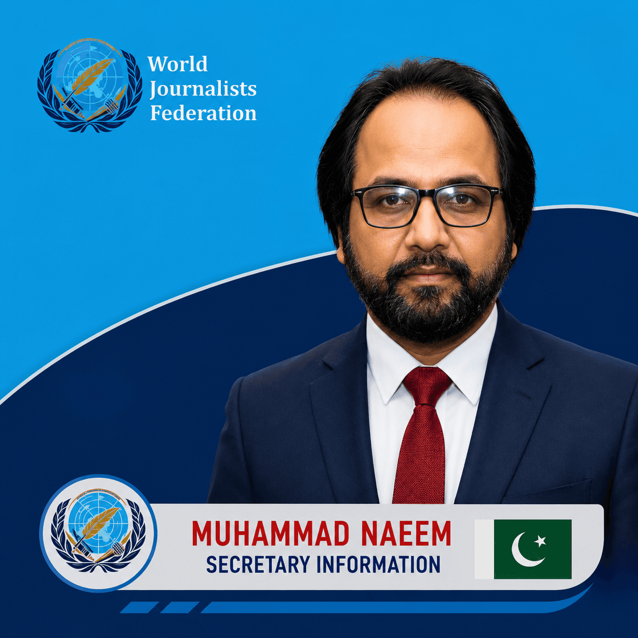 Muhammad Naeem, Secretary Information