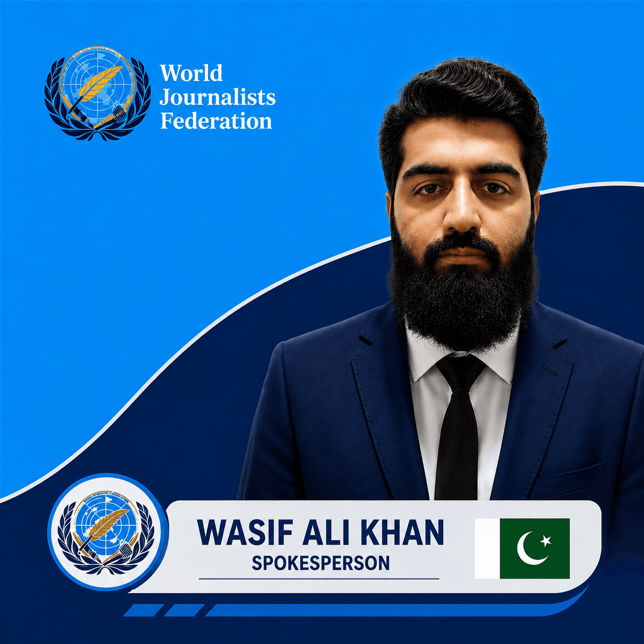 Wasif Ali Khan, Spokesperson